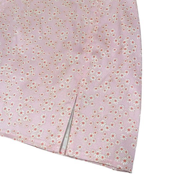 Zara Floral Pink Mini Skirt - Picture 2 of 4